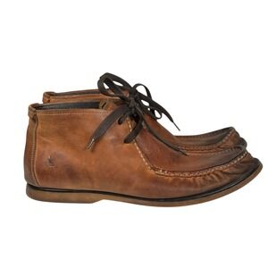 John Varvatos Chukka Boots Mens 11.5 M Brown‎ Leather